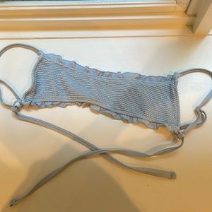 Pacsun light blue bikini top